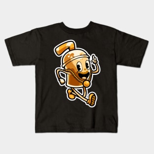 Foodilicious - Boba Tea Kids T-Shirt